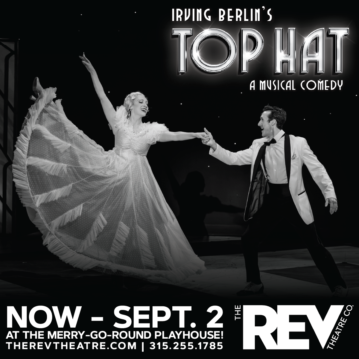 Auburn, NY Chatterbox Print Ad - Top Hat Production