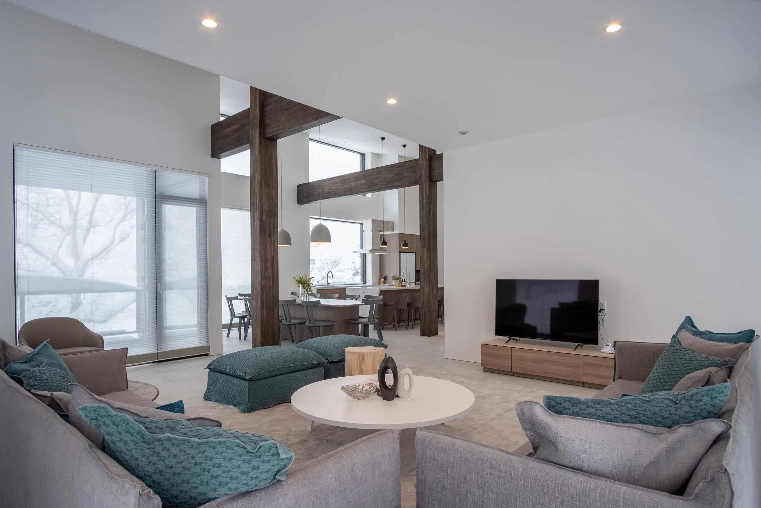 2nd Floor Living Room - Song Saa Chalet - Niseko
