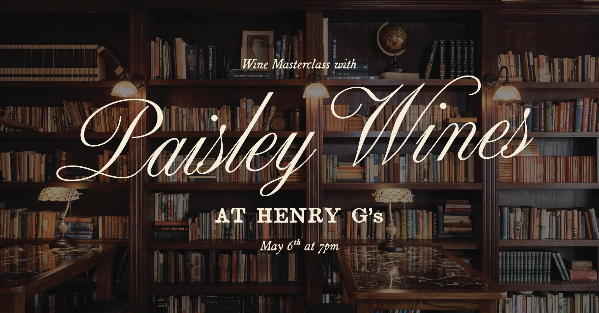 Paisley Wines | Wine Masterclass