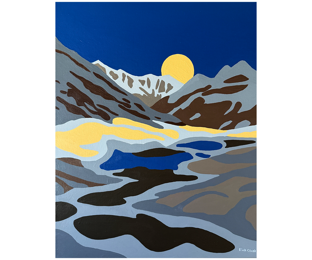  Gold Canyon 
 
Acrylic on canvas 16" x 20" 
 
