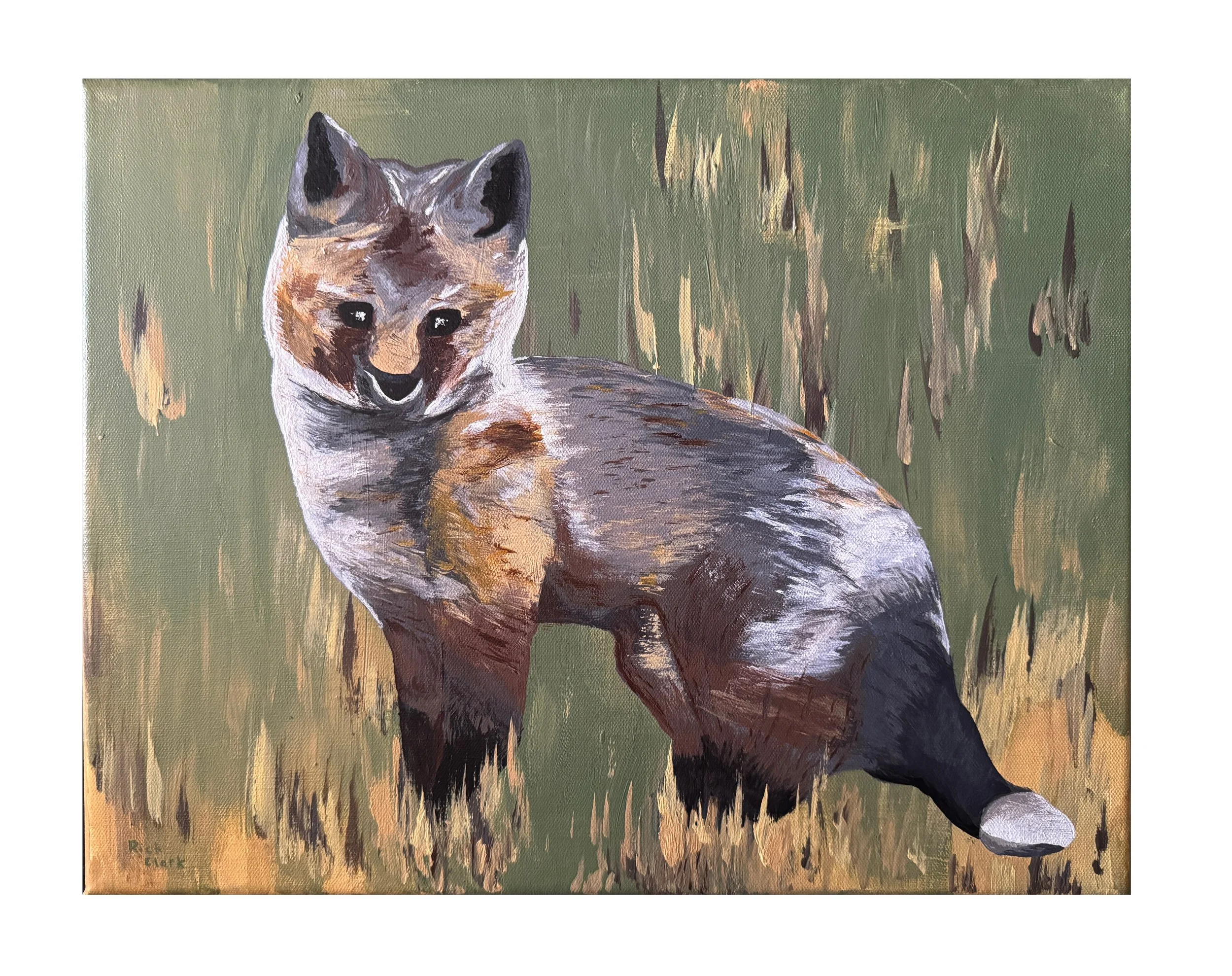  Kit 
 
Acrylic on canvas 14" x 18" 
 