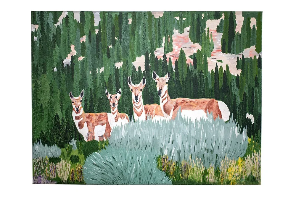  Eclipse 
 
Acrylic on canvas 20" x 16" 
 
$175