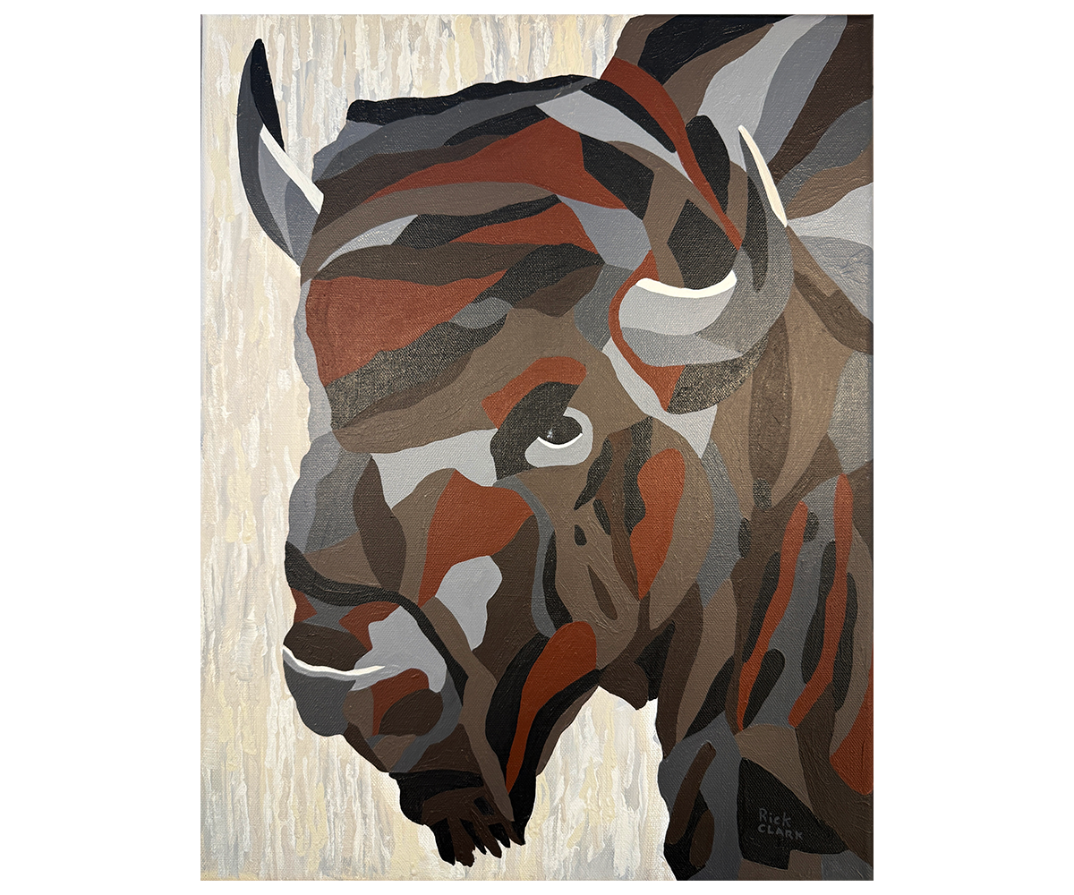  Powerful 
 
Acrylic on canvas 14" x 18" 
 
