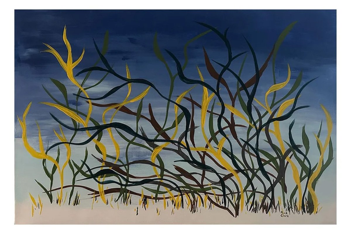  Waving Goodbye 
 
Acrylic on canvas 18" x 24" 
 
$325