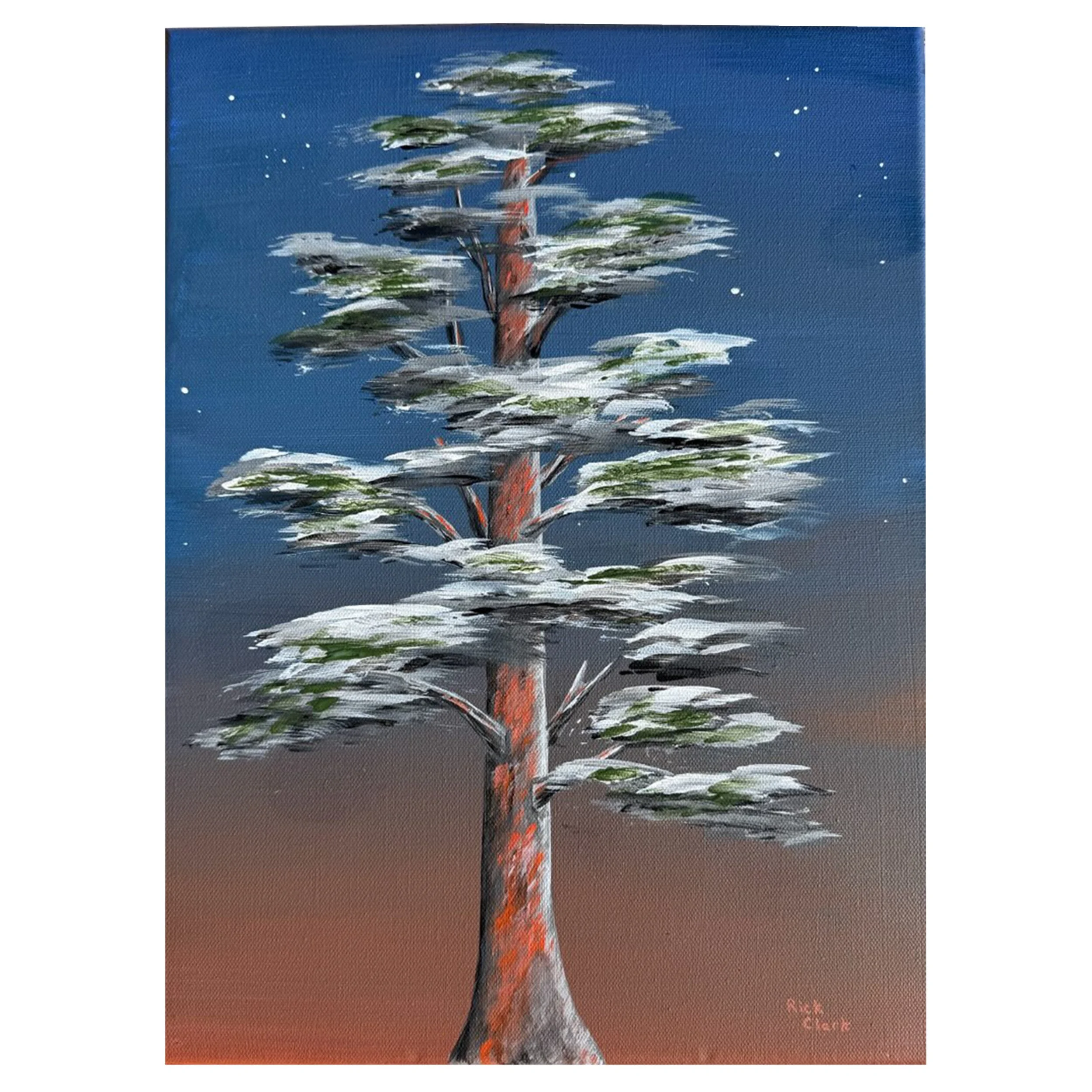  Ponderosa Picturesque 
 
Acrylic on canvas 12" x 16" 
 