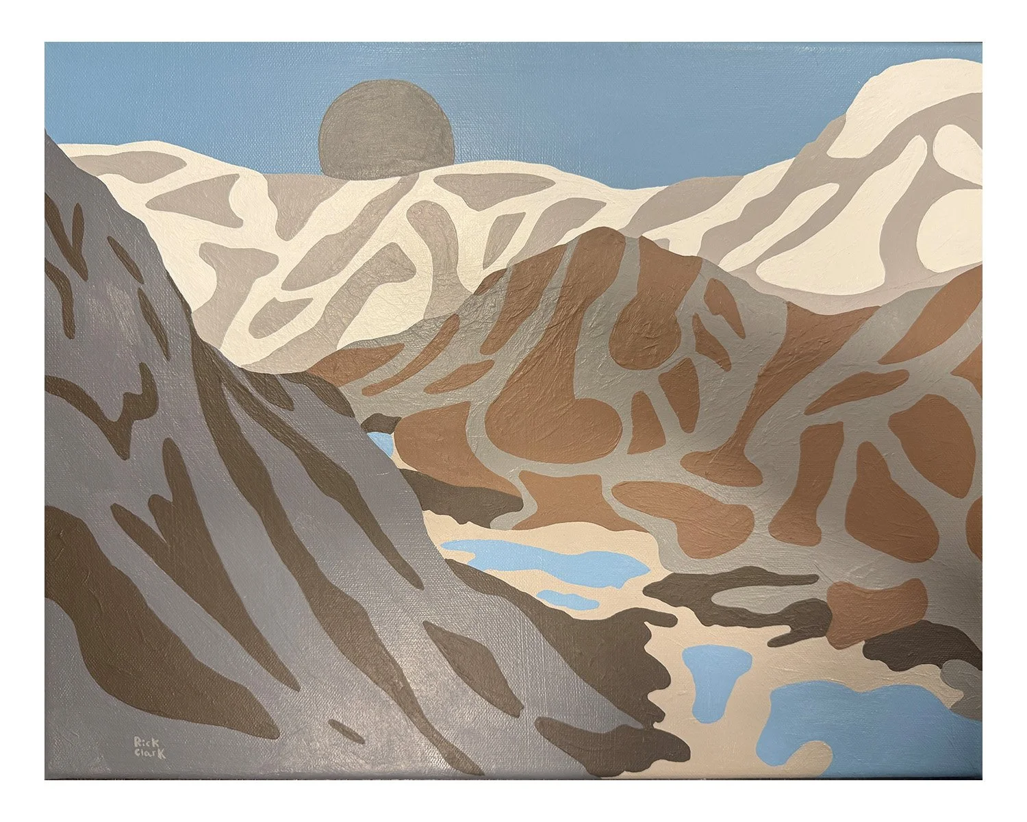  Shadow Mountain 
 
Acrylic on canvas 18" x 14" 
 
