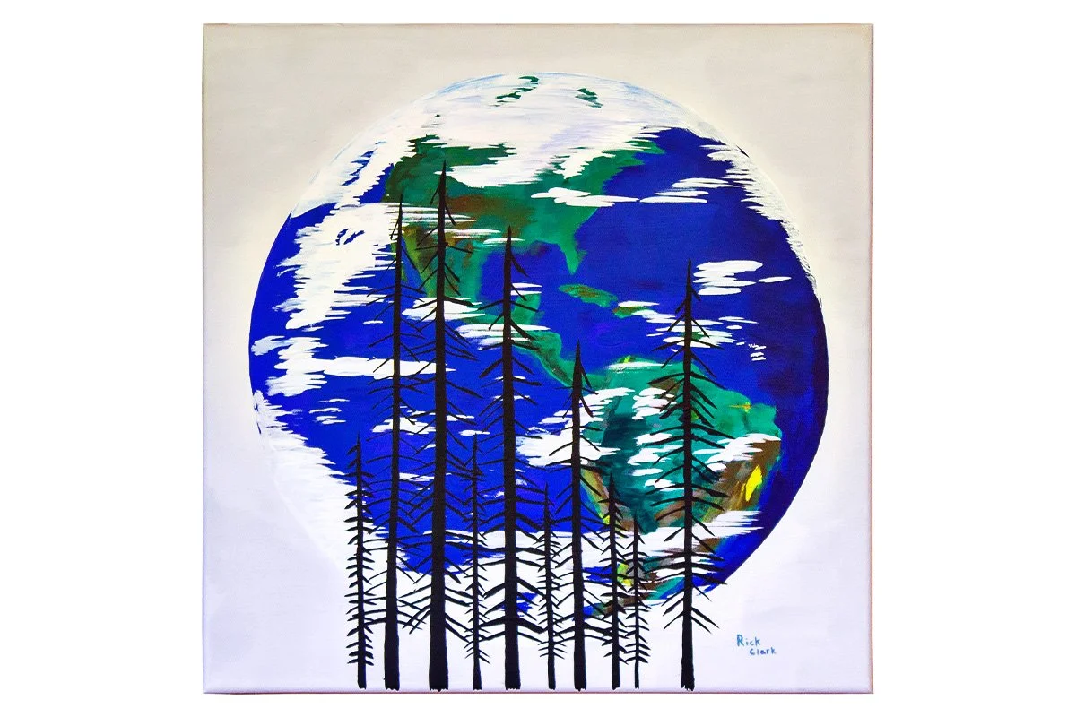  Earthstand 
 
Acrylic on canvas 20" x 20" 
 
$225