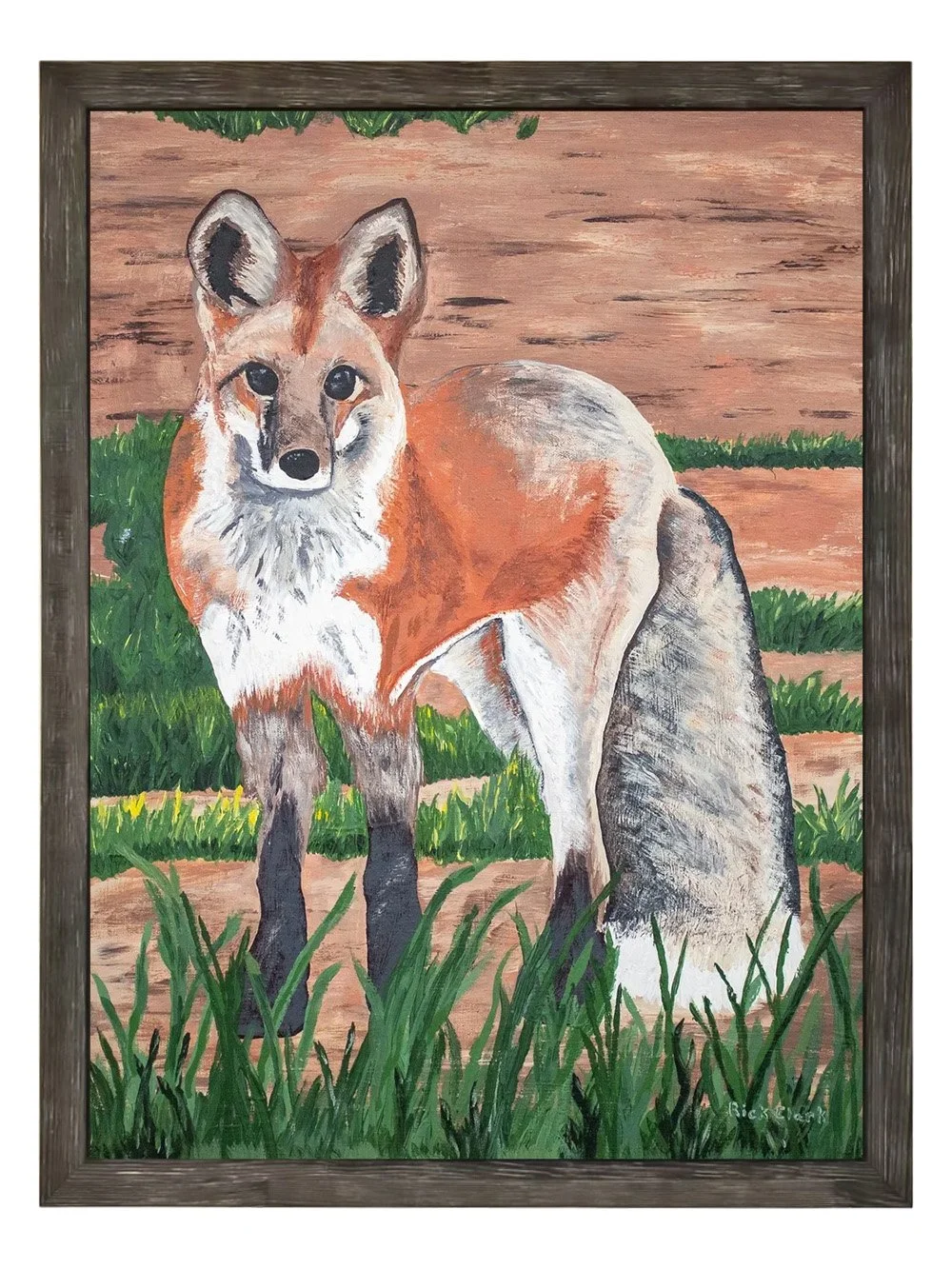  My Neighbor 
 
Acrylic on canvas 18" x 24" 
 
NOT FOR SALE
 
“Winner – Wyoming Stock Grower’s Land Trust
Exhibit 2025” and “See Wyoming Honors tab”