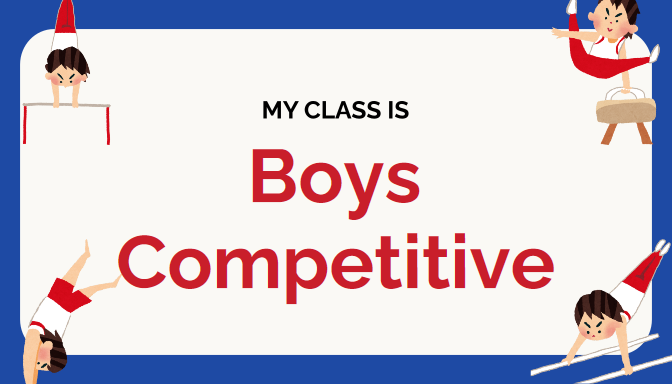 Boys' Competitive Gymnastics