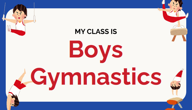Boys' Gymnastics Ages 7-17