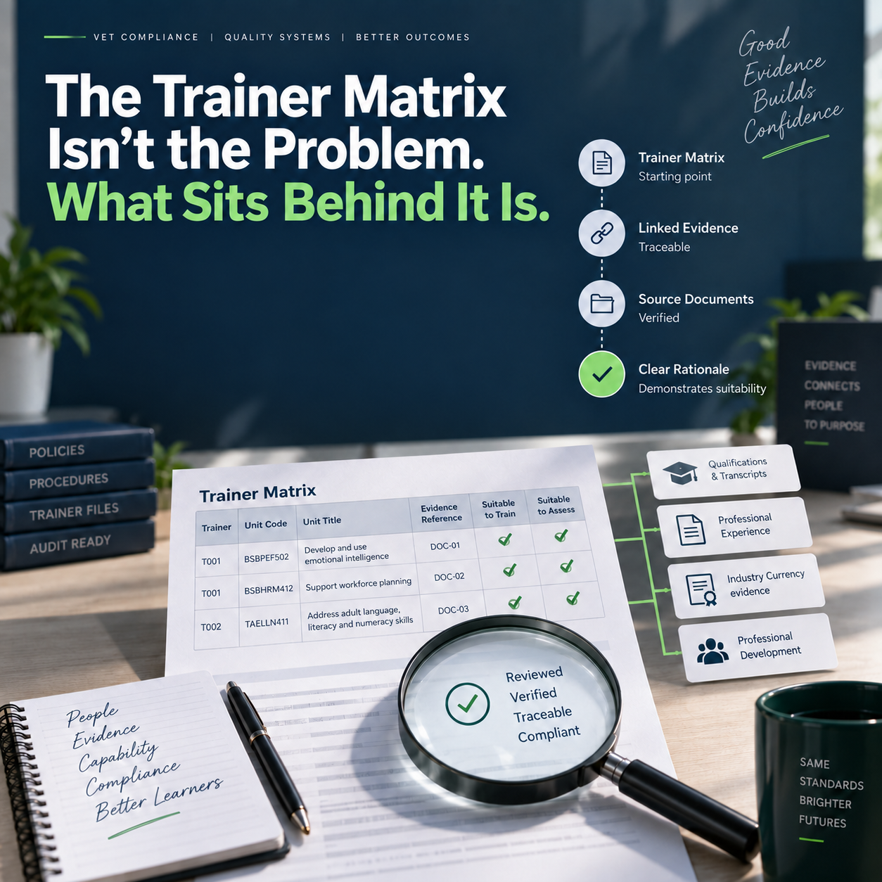 The Trainer Matrix Isn't the Problem. What Sits Behind It Is.