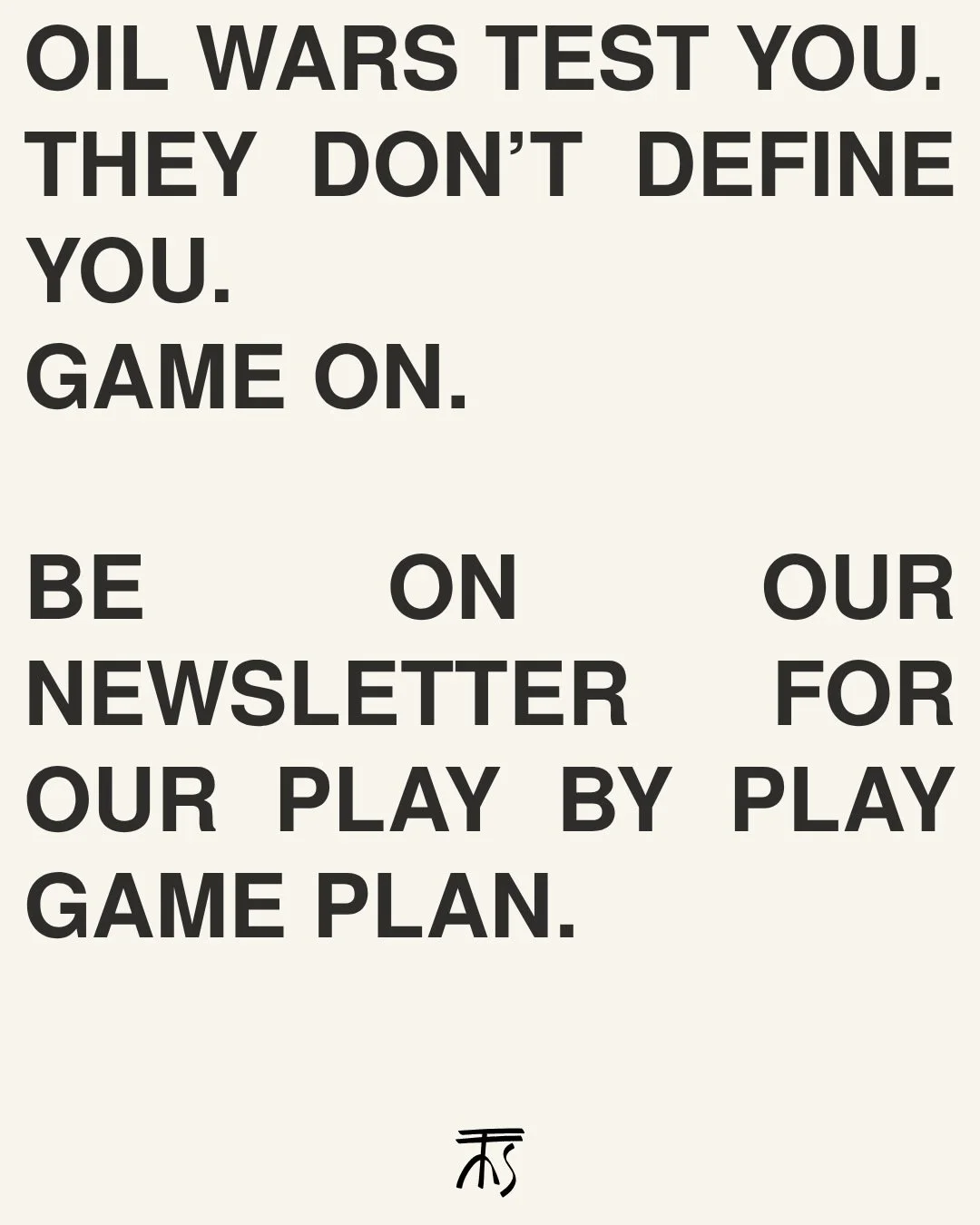 Oil wars. Barbaric. Explosive. Volatile.

But here&rsquo;s the truth no one&rsquo;s saying clearly enough, this isn&rsquo;t a panic moment, it&rsquo;s a refinement moment.

We&rsquo;re already seeing the shifts. Delayed fuel shipments. Prices creepin
