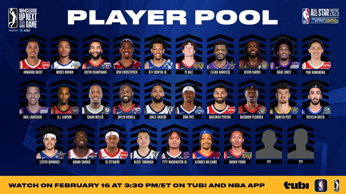 G League drops Up Next Game player pool