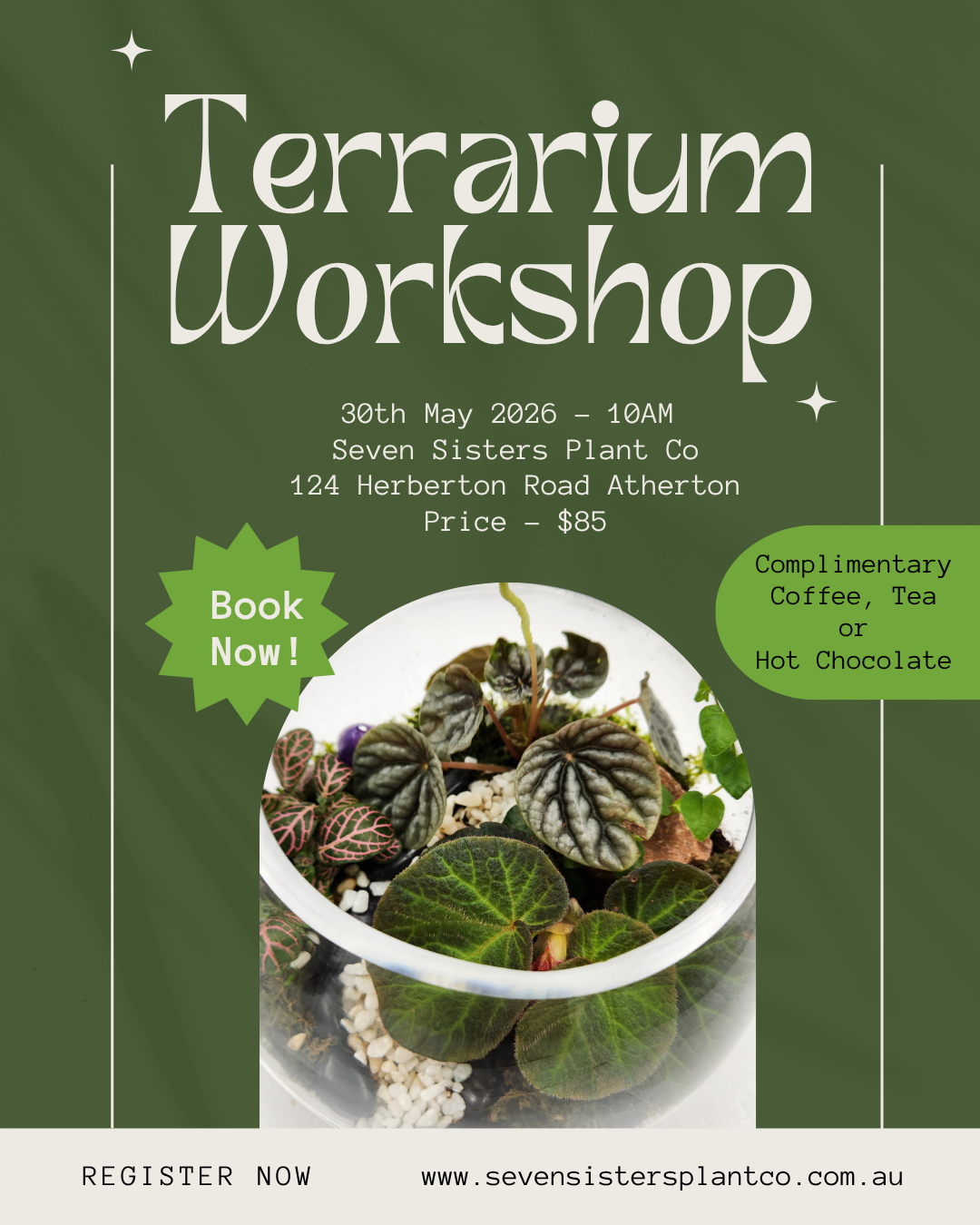 Terrarium Workshop 30/05/26