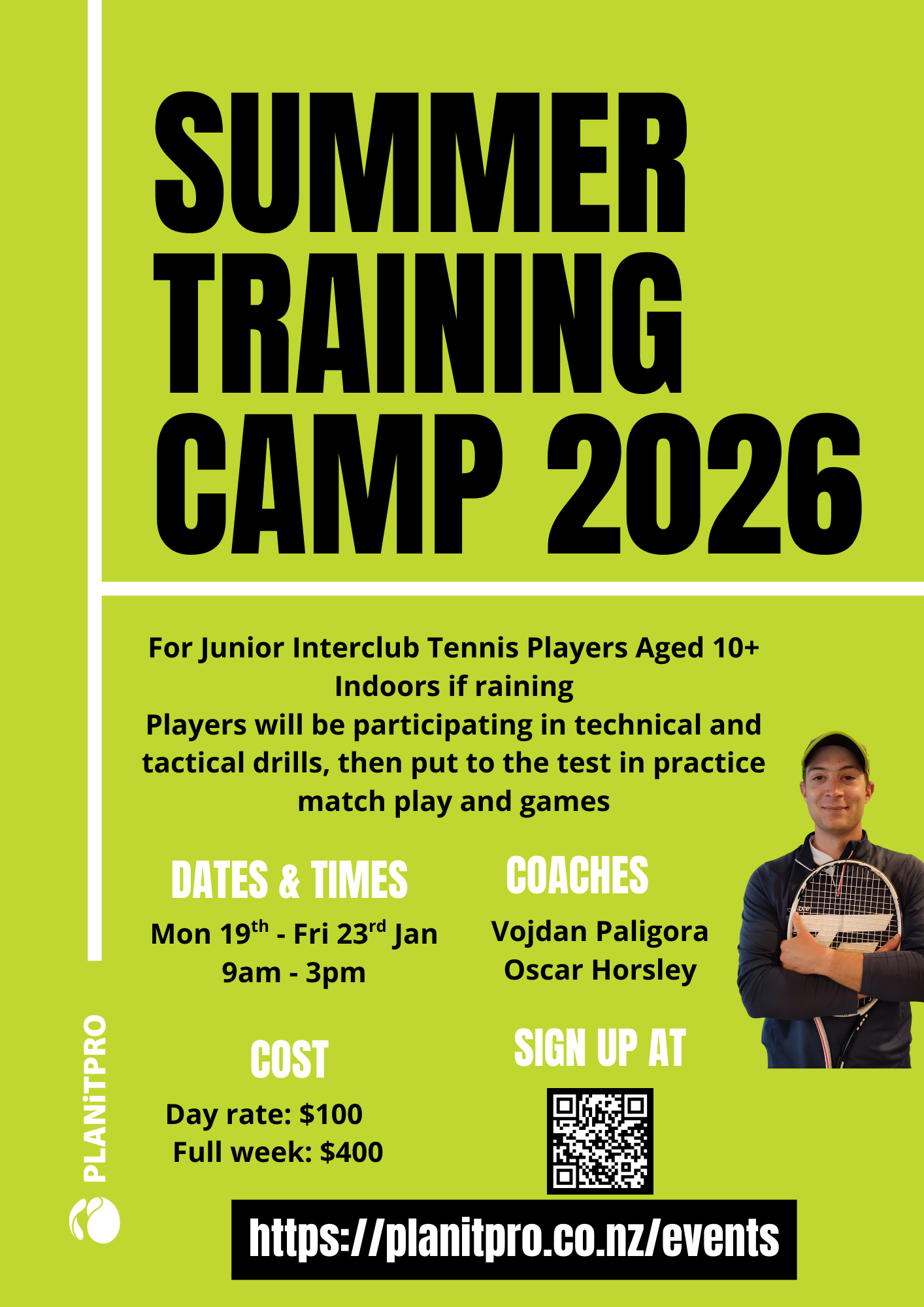 SUMMER TRAINING CAMP 2026