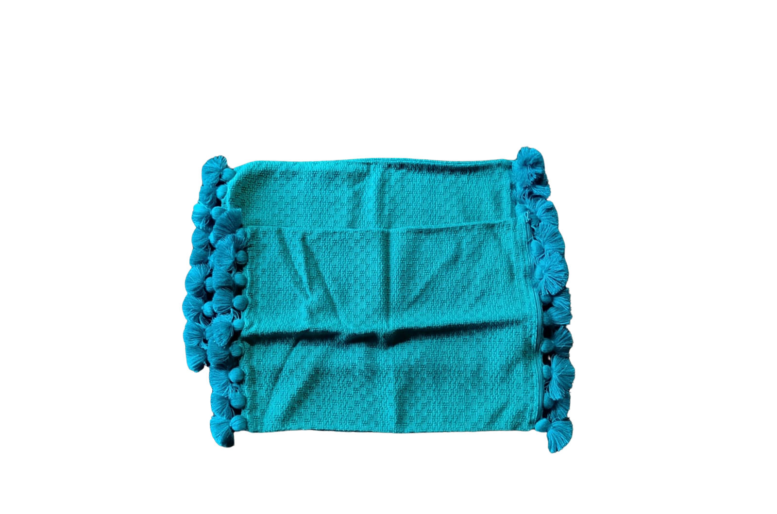 Pair of Aqua rectangular cushion covers