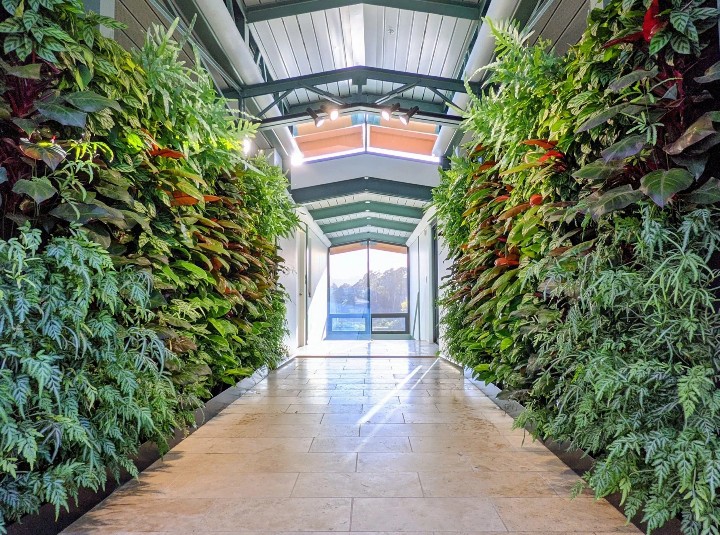 Florafelt Pockets Fill an Entryway with Life