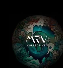 Colorful artistic cover with the text 'MRV Collective' in the center.