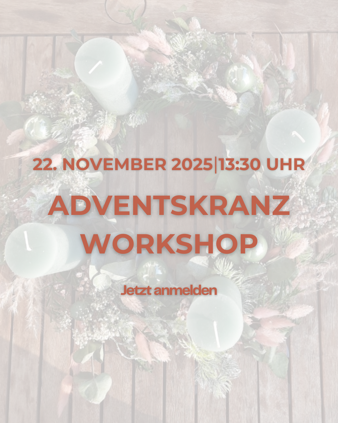 Adventskranz Workshop (Ausgebucht)