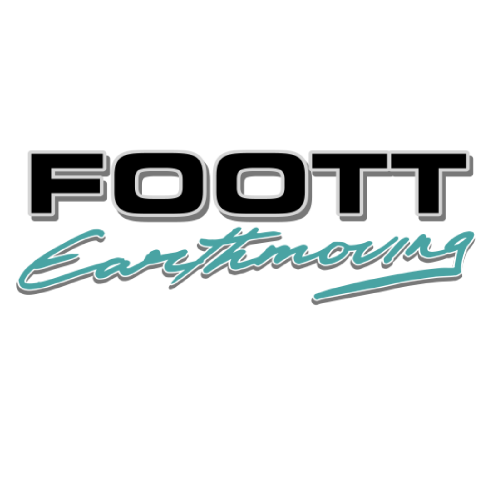 Logo with the words 'Foot Court' in bold black and gray letters and 'Courtney' in teal cursive script underneath.