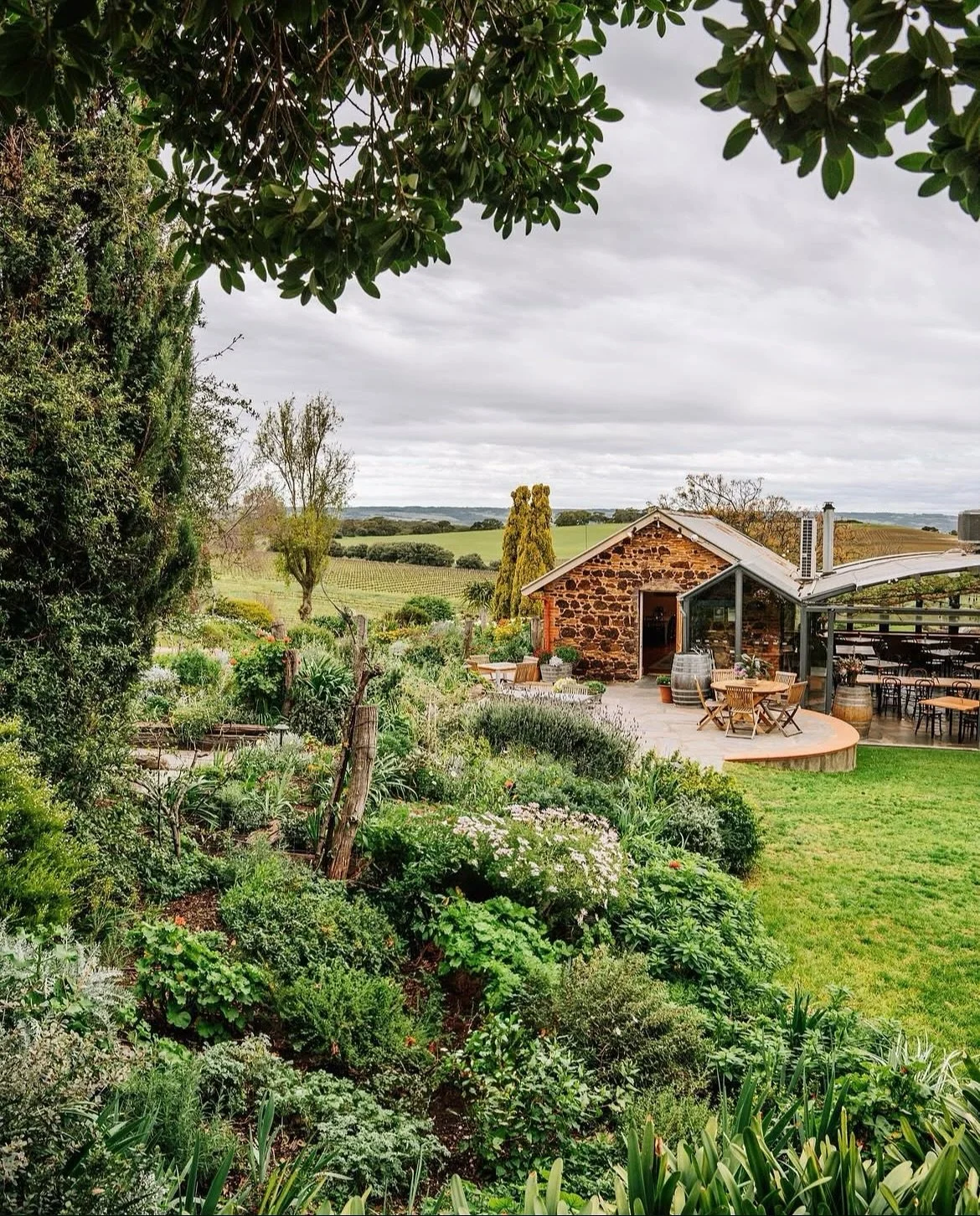 One of our favourite spots in the region, and only 1km away is @coriole. If the wines weren&rsquo;t enough, the gardens and delicious food seal the deal. Make sure to stop by during your stay 🍷