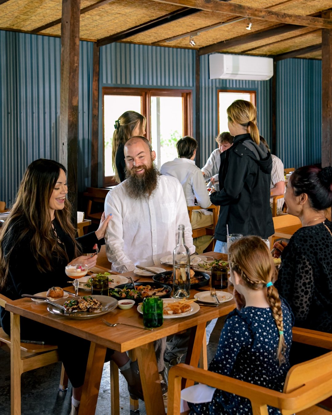 Just ten minutes away from us is the incredible @currantshed. One of our top recommendations for a long lunch, their experience focuses on seasonal produce, with a 'garden to plate' philosophy, plus a wine list that celebrates a wide variety of local