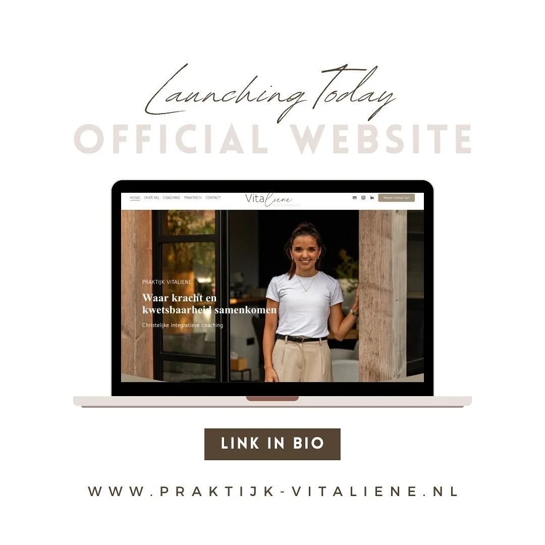 | WEBSITE LIVE

Ein-de-lijk! De website staat online. Ik voel mij ontzettend dankbaar dat ik het allermooiste vak mag beoefenen wat ik mij maar kan bedenken. Als iemand mij dat jaren geleden had verteld, zou ik dat absoluut niet hebben geloofd. 

Mij