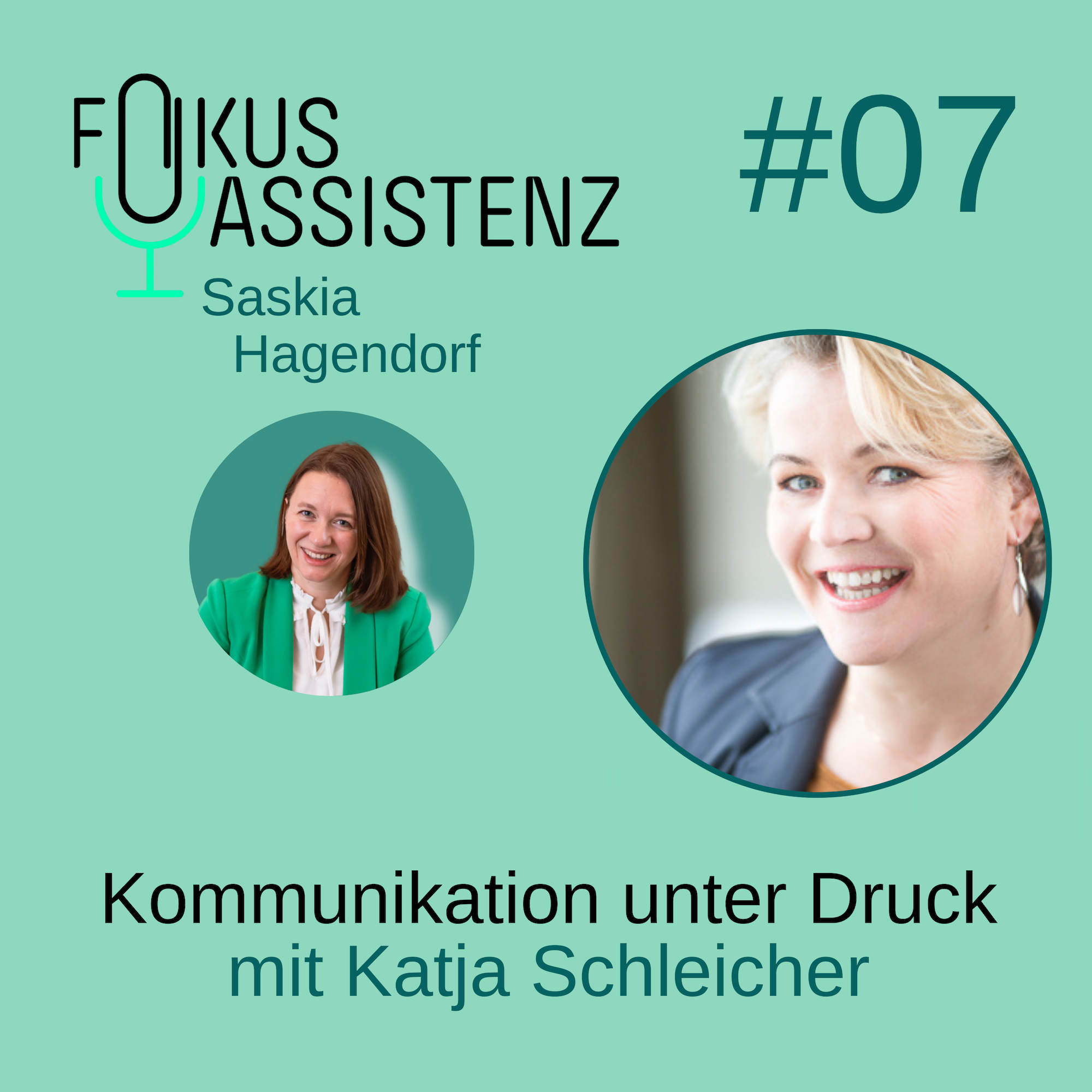 S2E7: Kommunikation unter Druck: Klarheit und Selbstgespräche in der Assistenz – mit Katja Schleicher