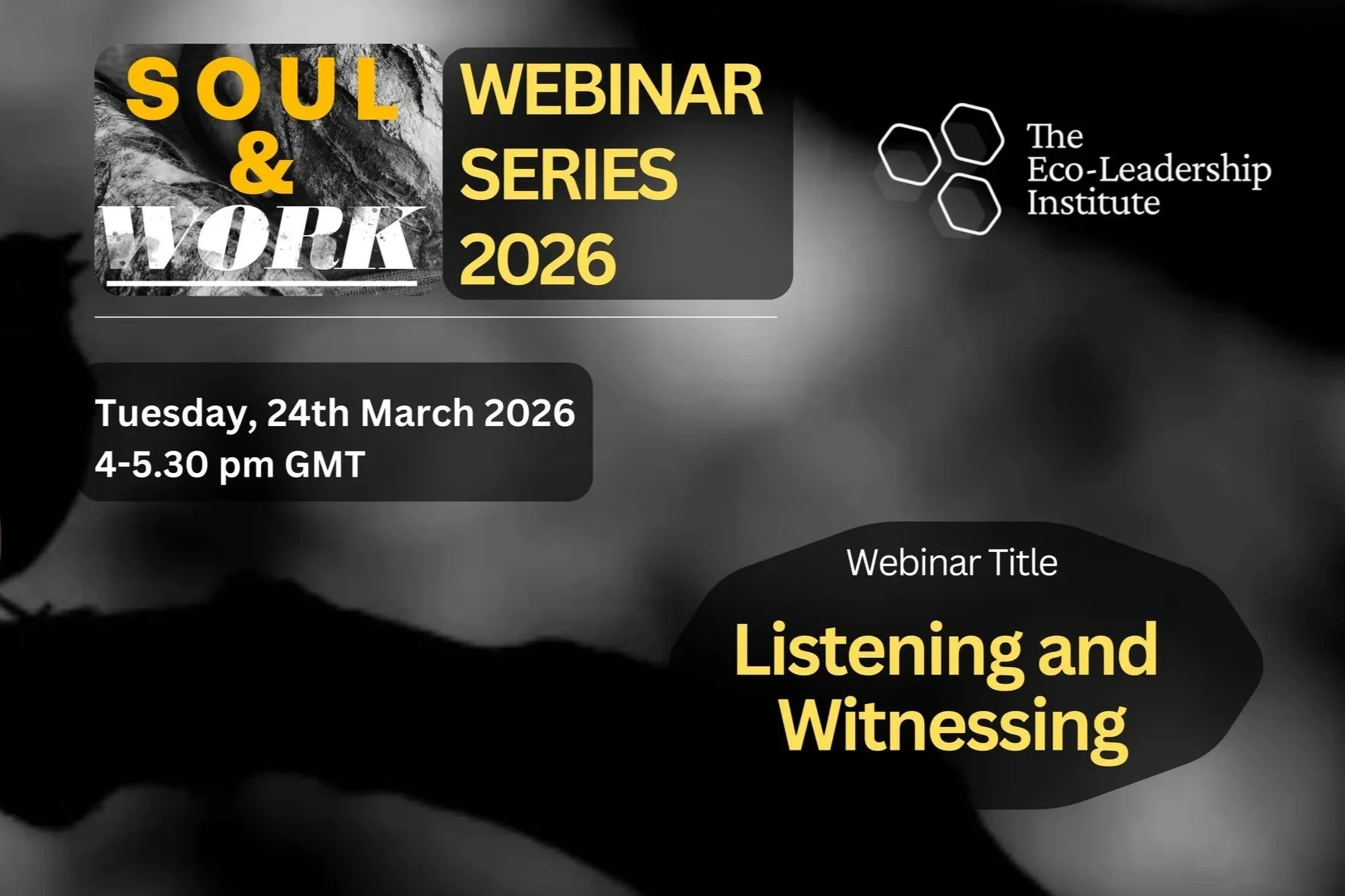 Listening and Witnessing - Soul’s Work | Hetty Einzig | Online Webinar