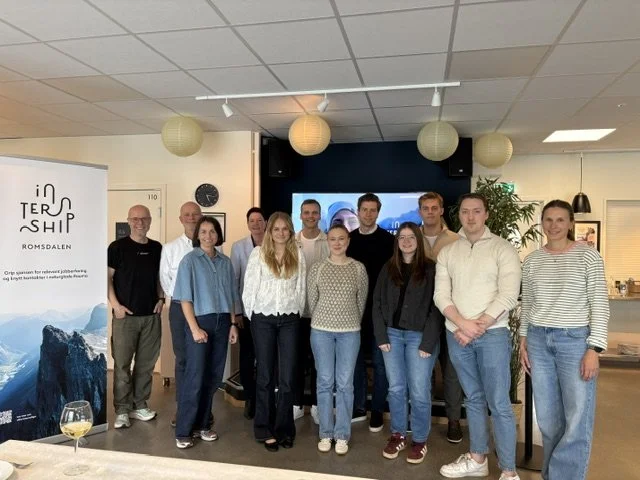 Internship Romsdalen 2026 i gang
