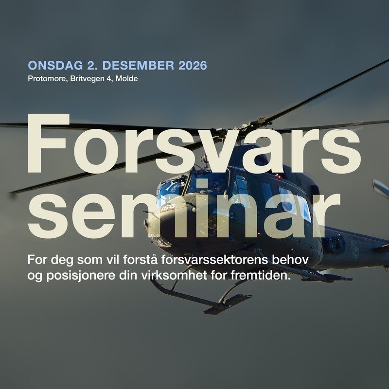 Bli med på Forsvarsseminar 2. desember
