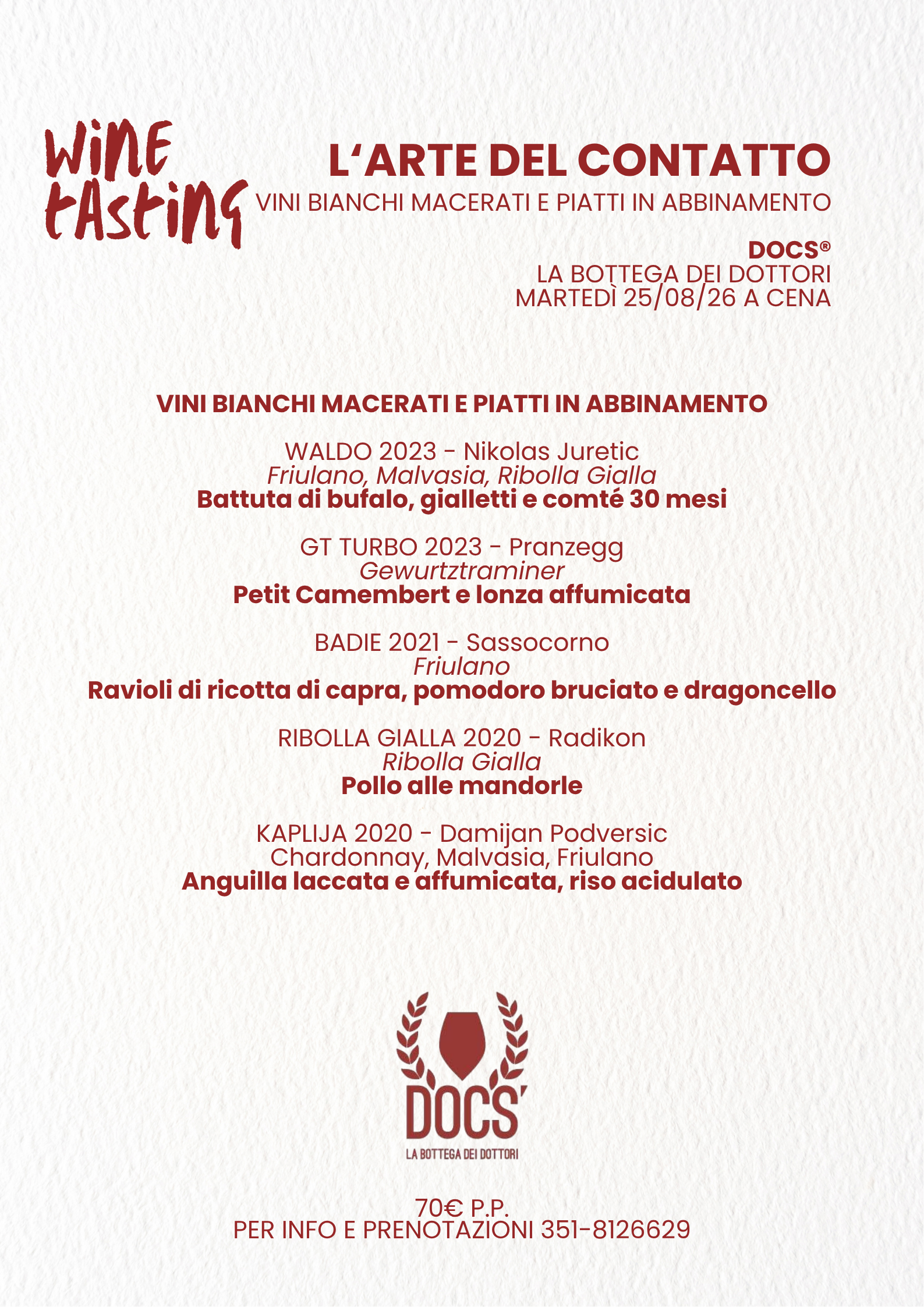 Rosso Bianco e Nero Tipografico Degustazione di Vini Poster (2).png