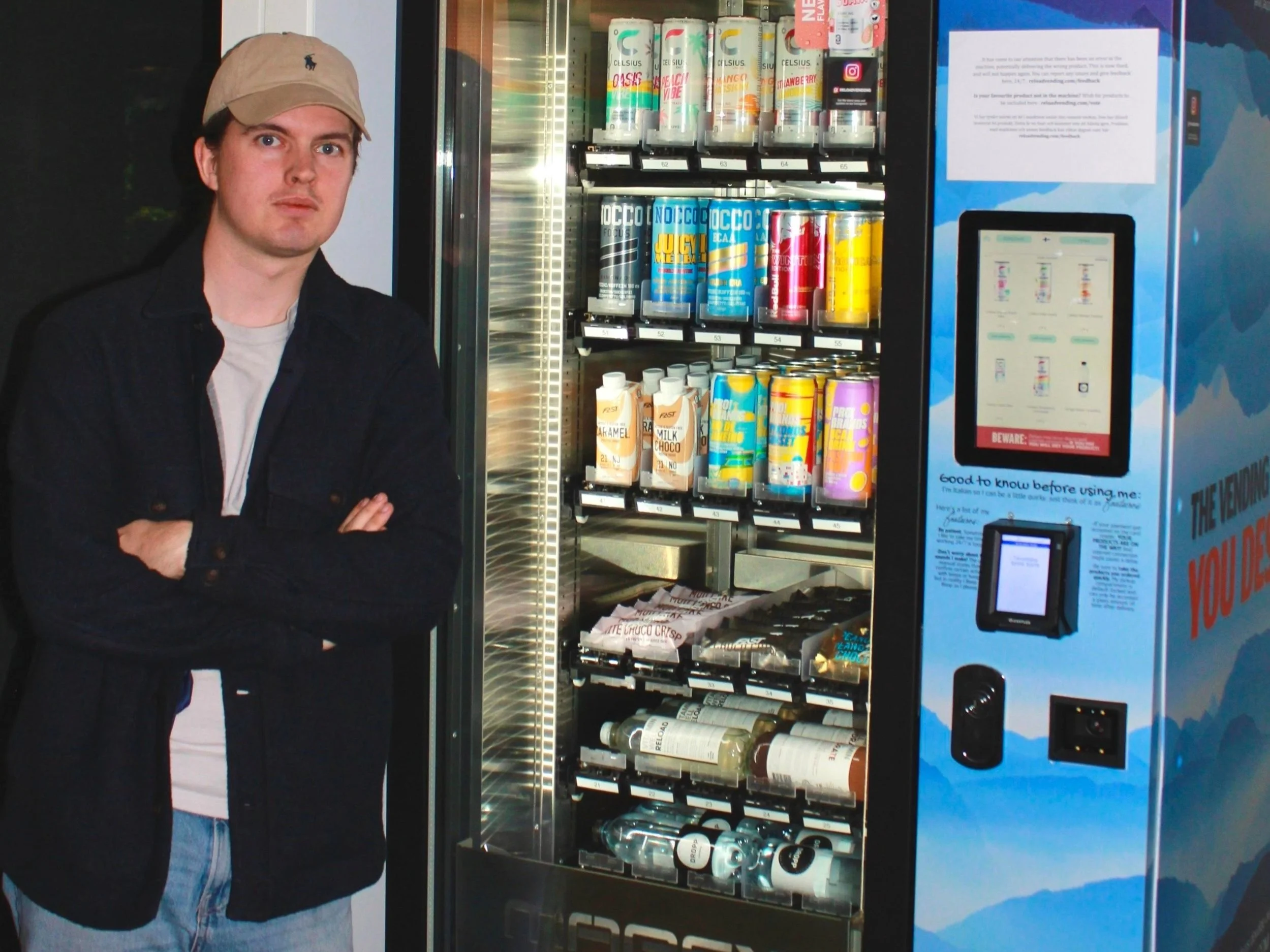 Backloader Vending Machine About the Company — RELOAD VENDING