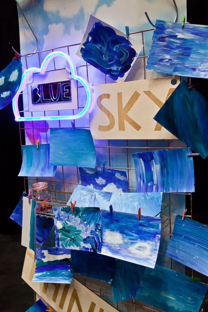 I supported facilitation on a "blue sky thinking" workshop run by artist Megan Clark-Bagnall