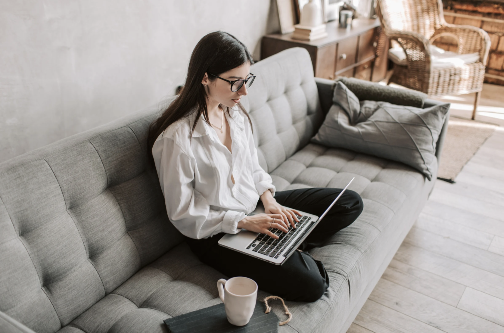 Email marketing and newsletter copywriting workspace