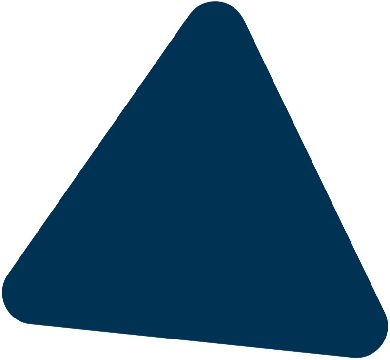 Blå triangel