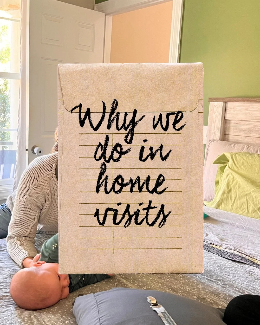 Why we do in home visits for
-> prenatal
-> postpartum
-> mom and baby
-> Craniosacral Fascial Therapy
-> Family appointments
-> infant bodywork
-> pediatric bodywork

Because postpartum is hard, dragging your family out of the h
