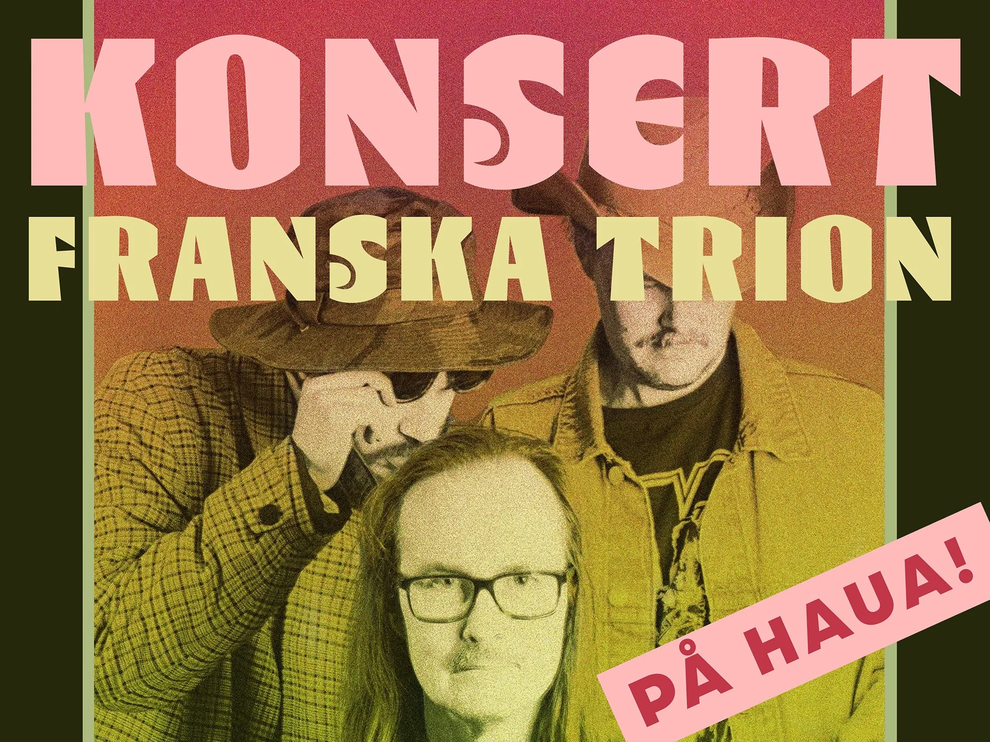KONSERT 22. august: Franska Trion