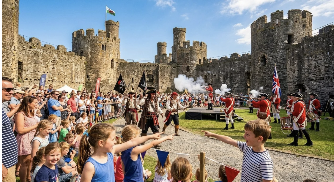 Cadw Pirate Weekend at Conwy Castle — 13th June 2026
