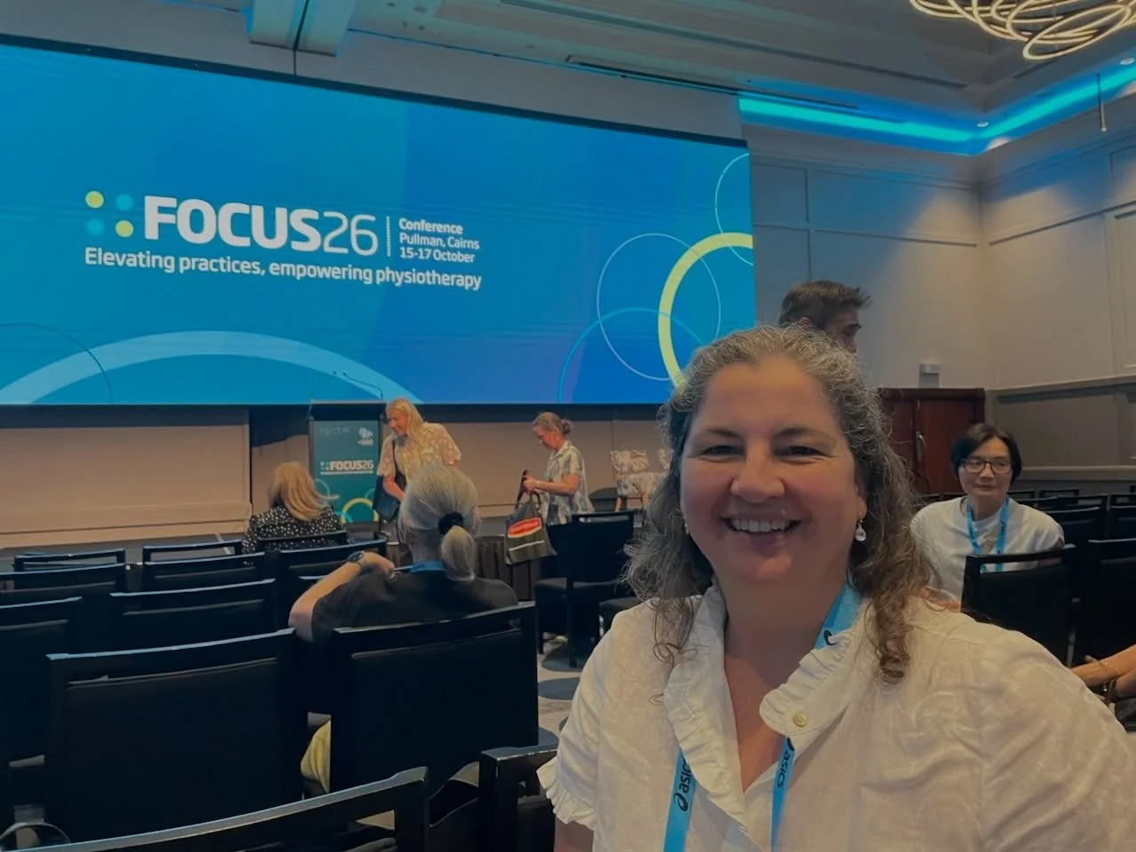 Our senior physiotherapist Melanie recently attended the Australian Physiotherapy Association FOCUS26 Conference in Cairns! 

At Stepping Forward, we&rsquo;re passionate about continuing to learn, share ideas and grow as practitioners so we can keep 