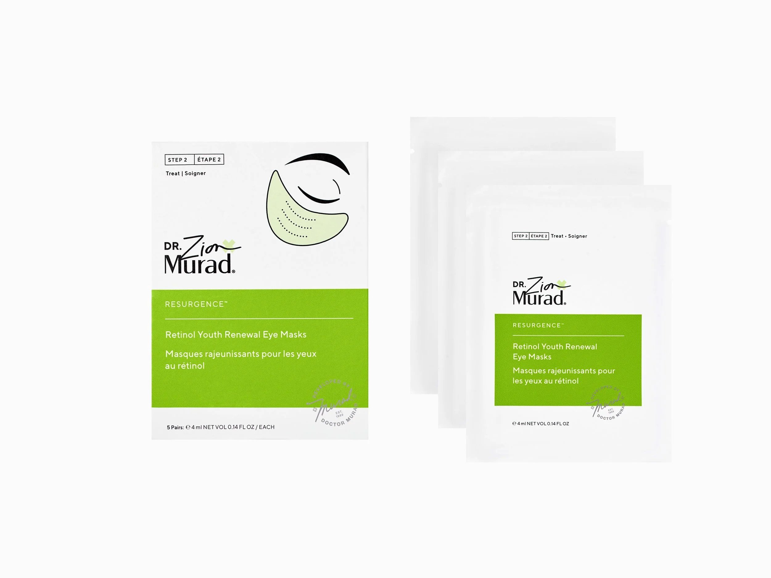 Retinol Youth Renewal Eye Masks (1Pack)