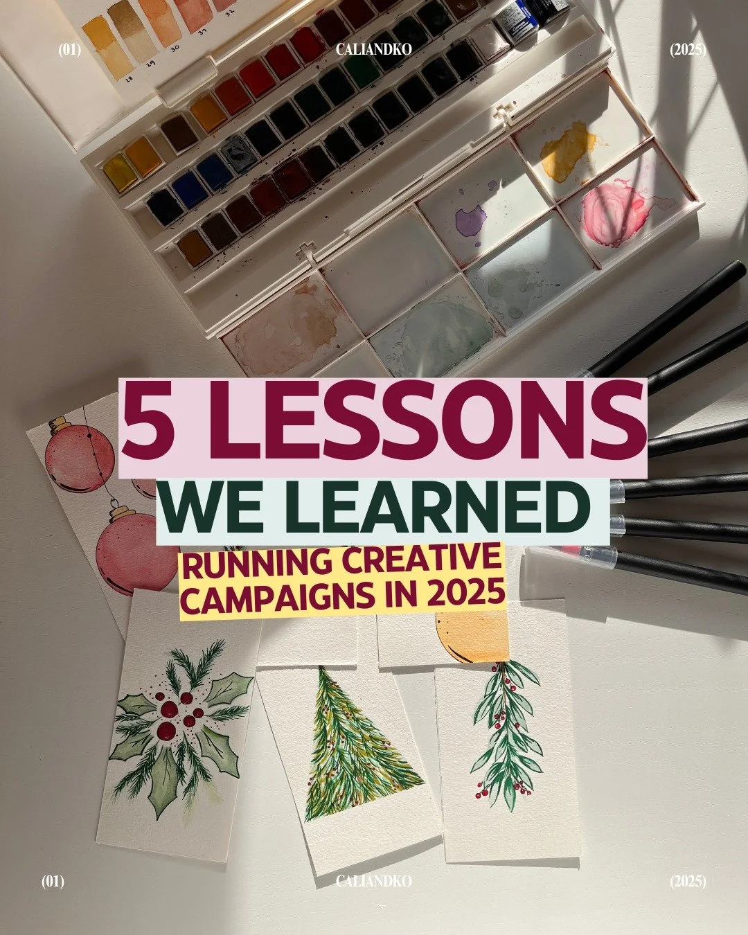 2025 taught us a lot about what actually makes a campaign convert.
Here are 5 lessons we&rsquo;re carrying into 2026 👇

Which one hits home for you?