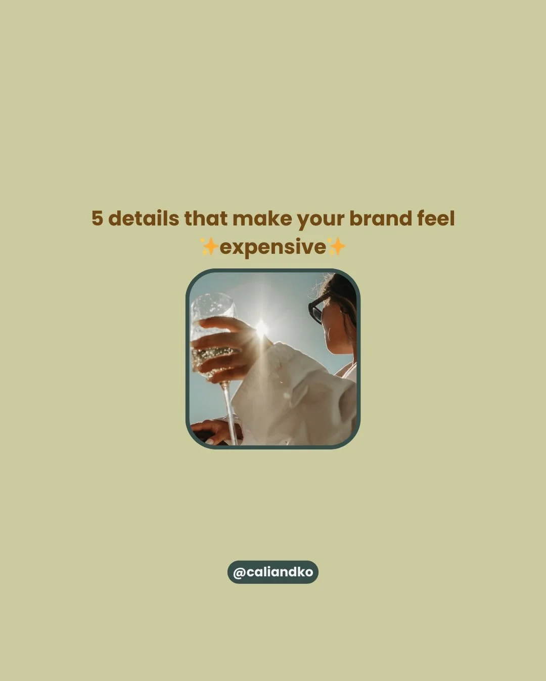 Luxury branding is rarely about adding more ✨🌴

It&rsquo;s about removing the unnecessary so the right details standout. 

If your brand is evolving to attract higher end clients, these details matter more than most people realize. 

✨ Spring client