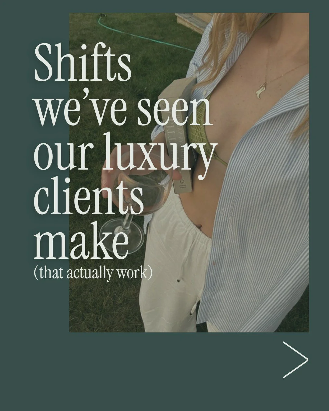 The brands that grow into higher-end markets make these shifts early, and they feel the difference quickly.

If you&rsquo;re starting to outgrow your current brand, this might be your sign.

✨ Discovery calls are open for spring
🔗 Apply through the 