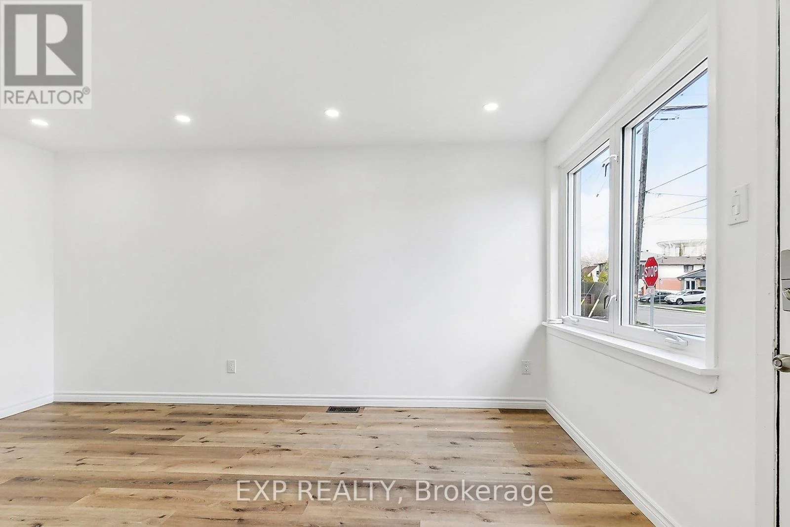 New flooring and painted living room