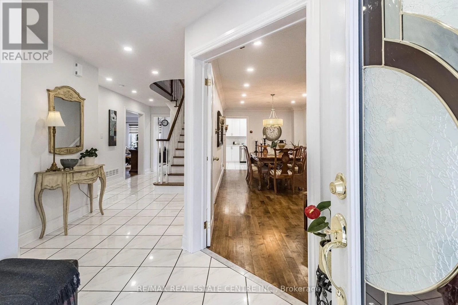 Hallway of renovated house