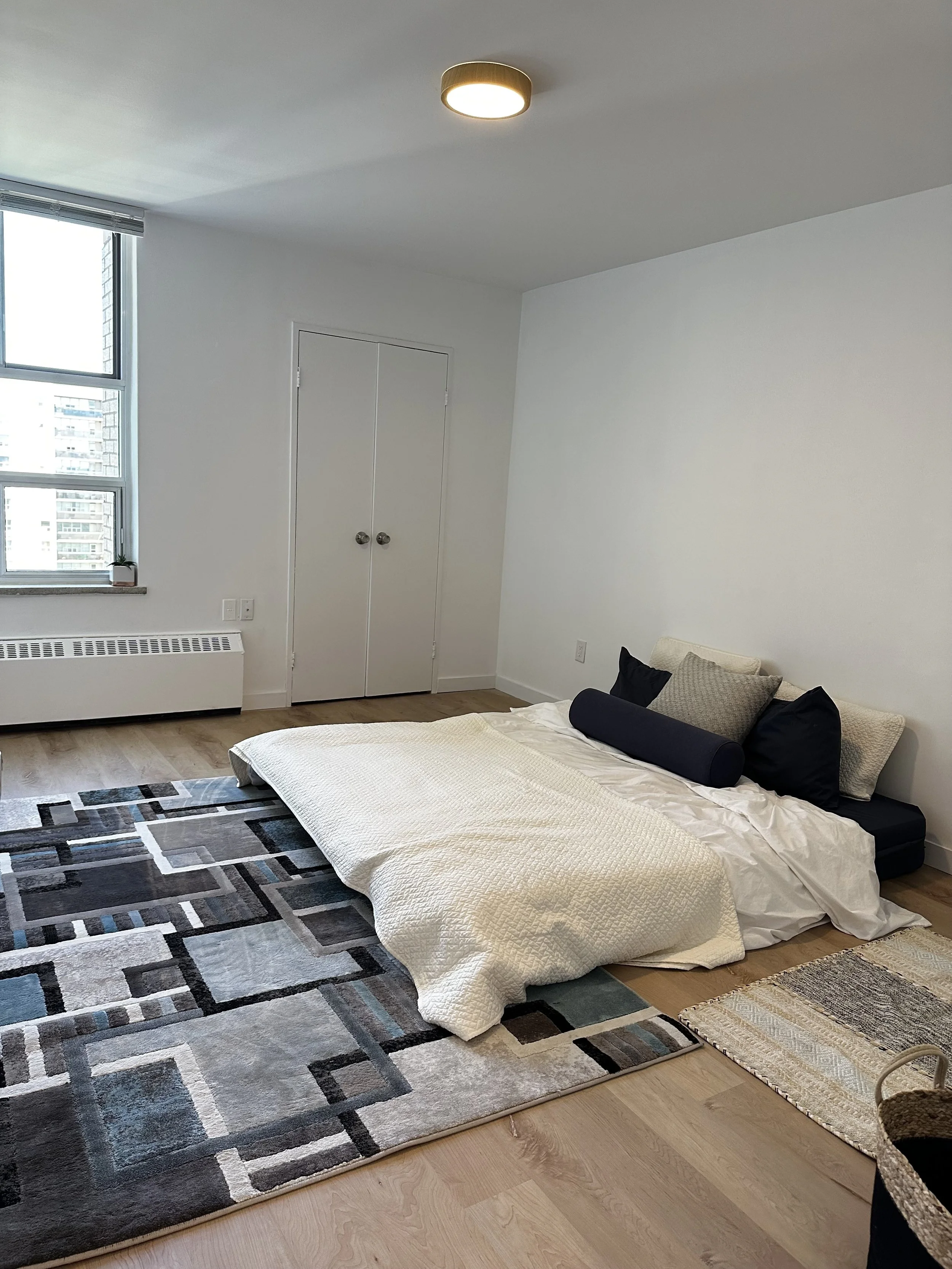 Clean and renovated bedroom in condo
