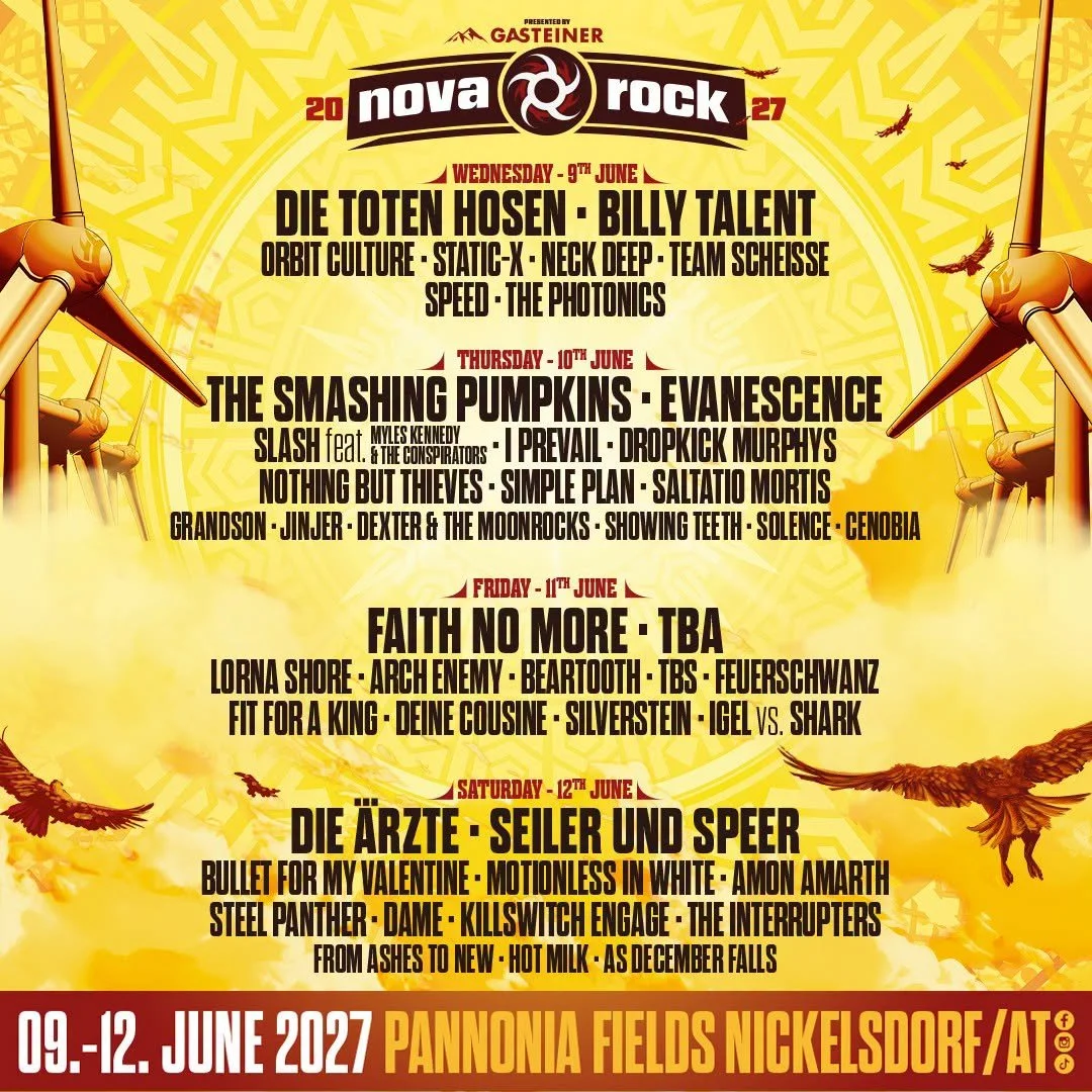 Nova Rock 2027 - Anteprima Wishlist