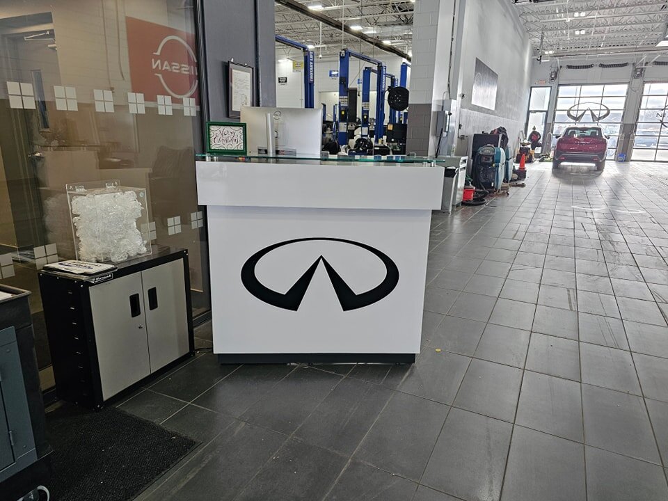 I few new graphic installs for West Herr Nissan / Infiniti we finished up today.