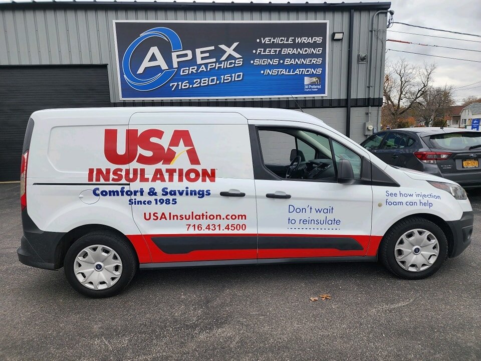 USA Insulation is growing again! Another vehicle added to their fleet. Five or more vehicles? Ask about our fleet pricing program.